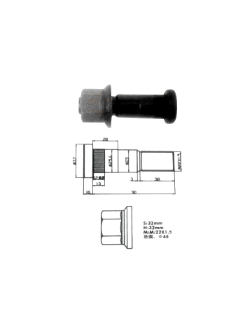 FA8303 DÄCKSKRUV