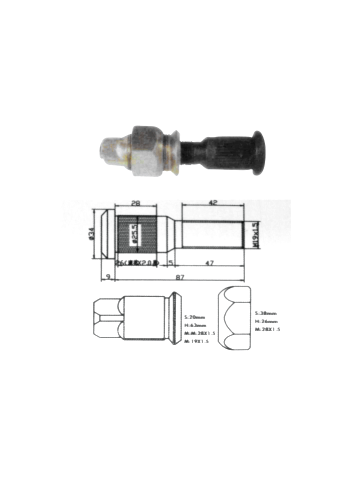 FA8310 DÄCKSKRUV