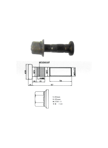 FA8316 DÄCKSKRUV