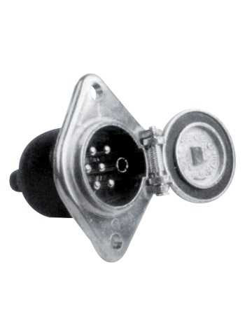 BUS 7 POLAR PLUGKONTAKT VATTENTÄT ADAPTER 24V FA2001D UTTAG